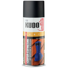 Аэрозоль герметизирующий черный 520 мл KU-Н302/6	KUDO