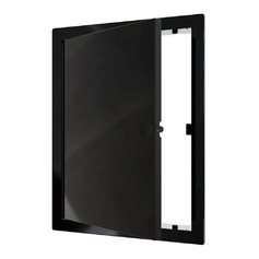 Люк ревиз. LN фланец 150х200 нажимной 172х222 пластик Black EVECS