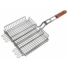Решетка д/барбекю глубокая с антипригарная, ECOS-22139W