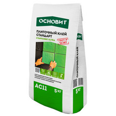 Клей д/плитки Основит Старпликс АС11 5кг(фасов.)