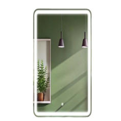Зеркало Люксор 80x60 light прямоуг. с LED подсветкой