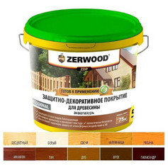Защитно-декор.покрытие Белый 5кг ZERWOOD