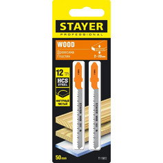 Полотно STAYER по дереву 50/2мм 2шт.15989-2