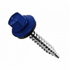 Саморезы кровельные 4,8х50 RAL 5002(50)