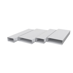 Воздуховод прямоуг. ПВХ 55х110, 1м, 511ВП1