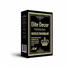 Клей д/обоев ELITE DECOR PRO флизелин 230гр